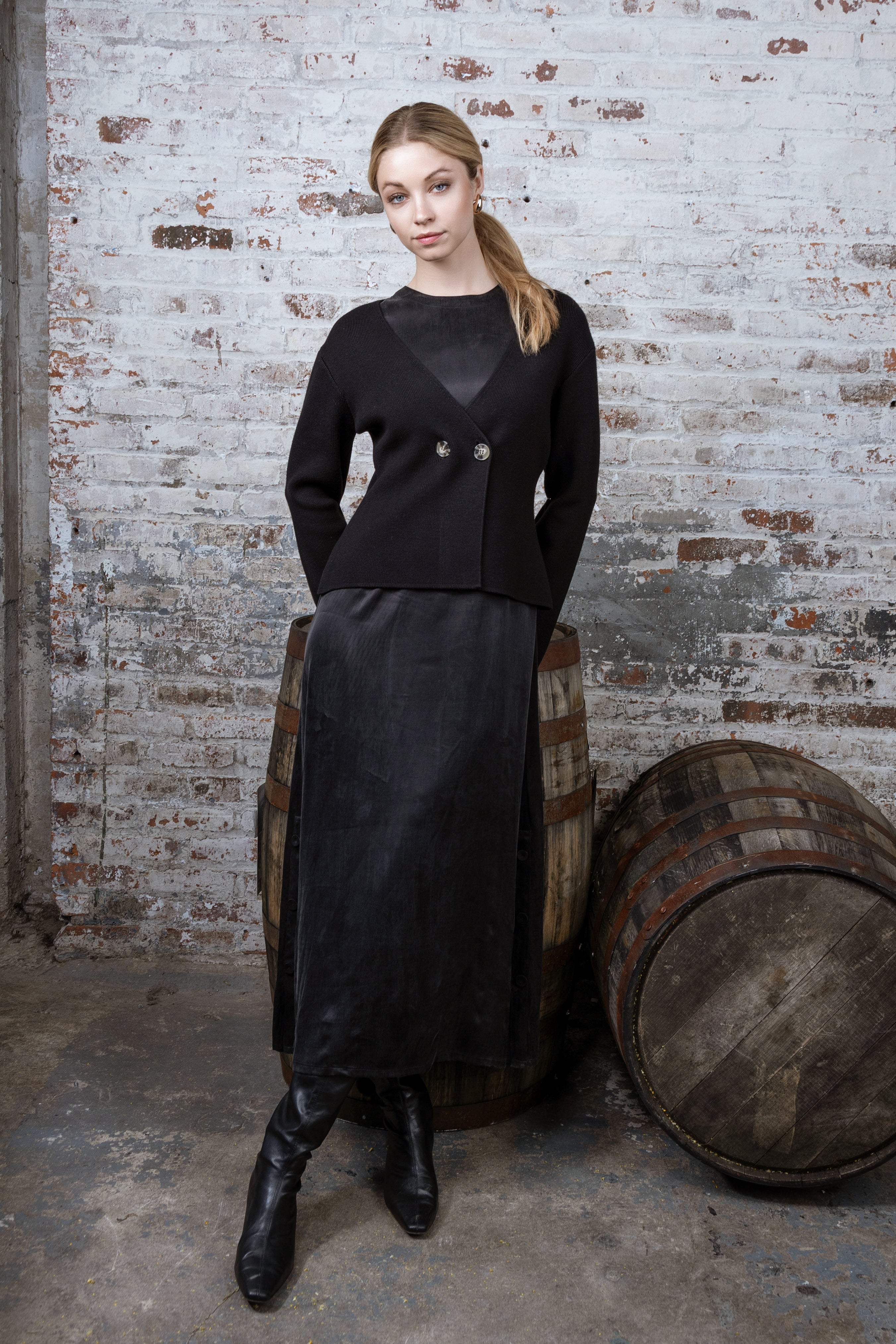 BLACK IMPERIAL BLAZER