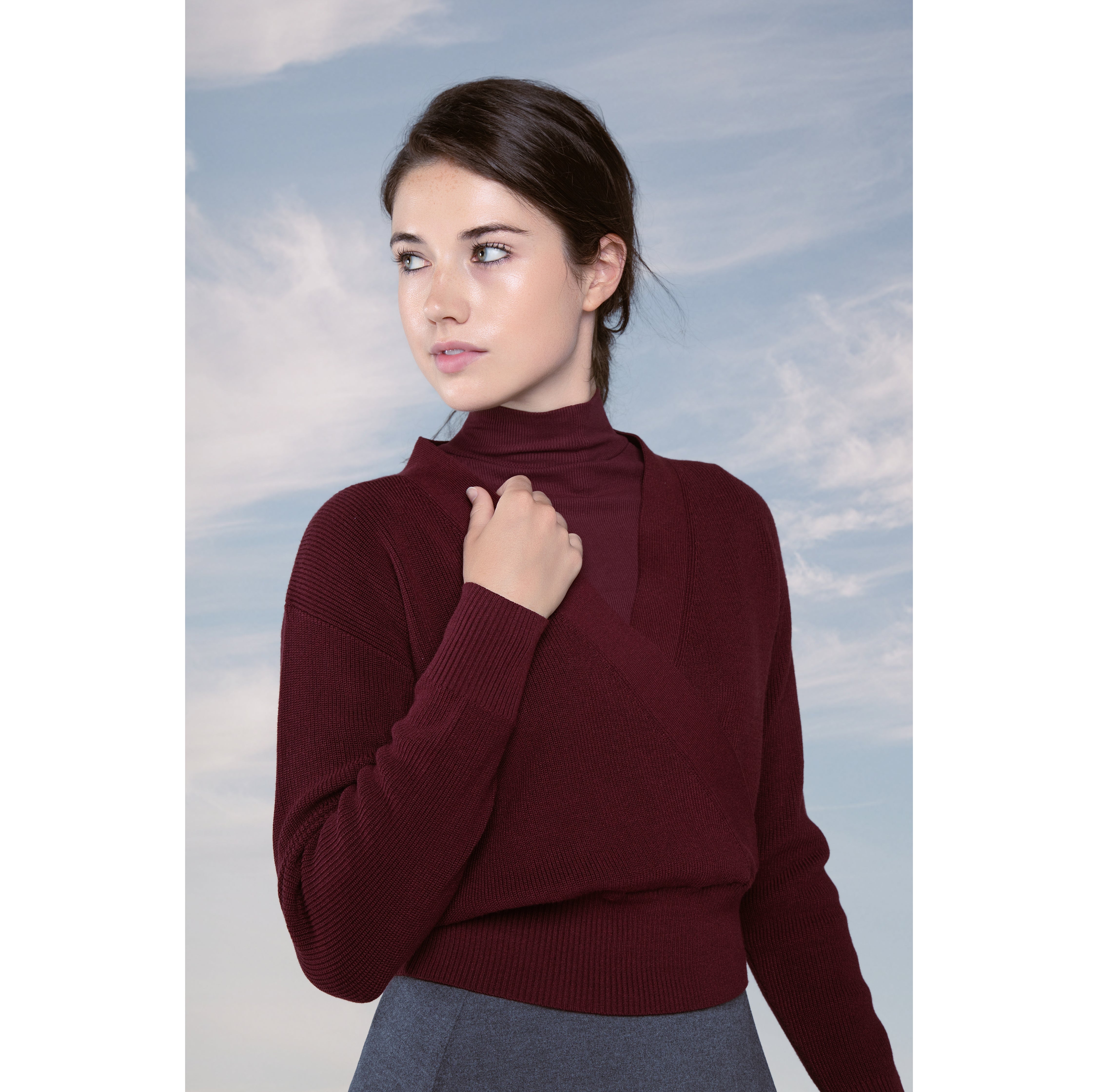 WINE NELLA SWEATER