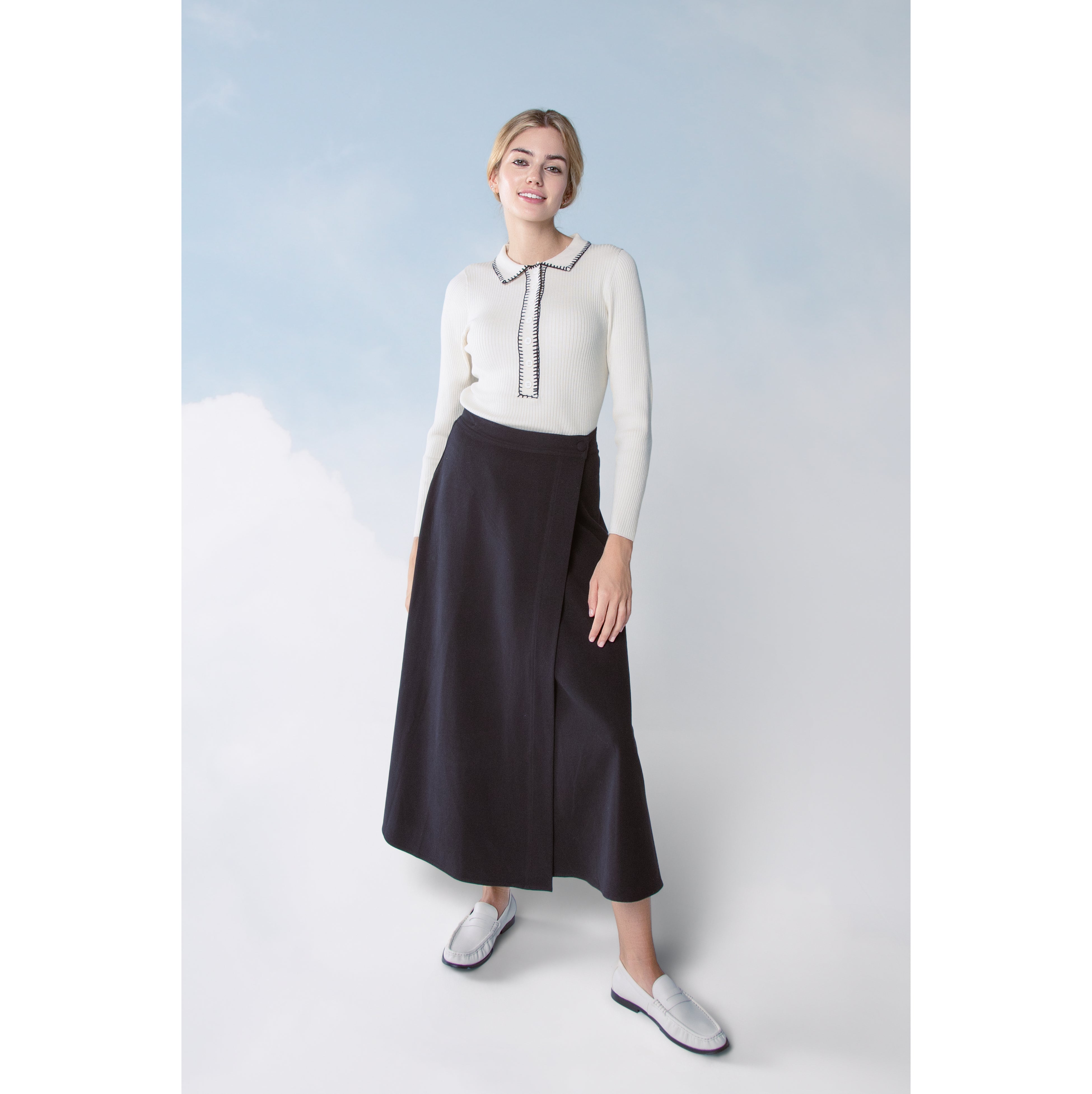 BLACK AMARA SKIRT
