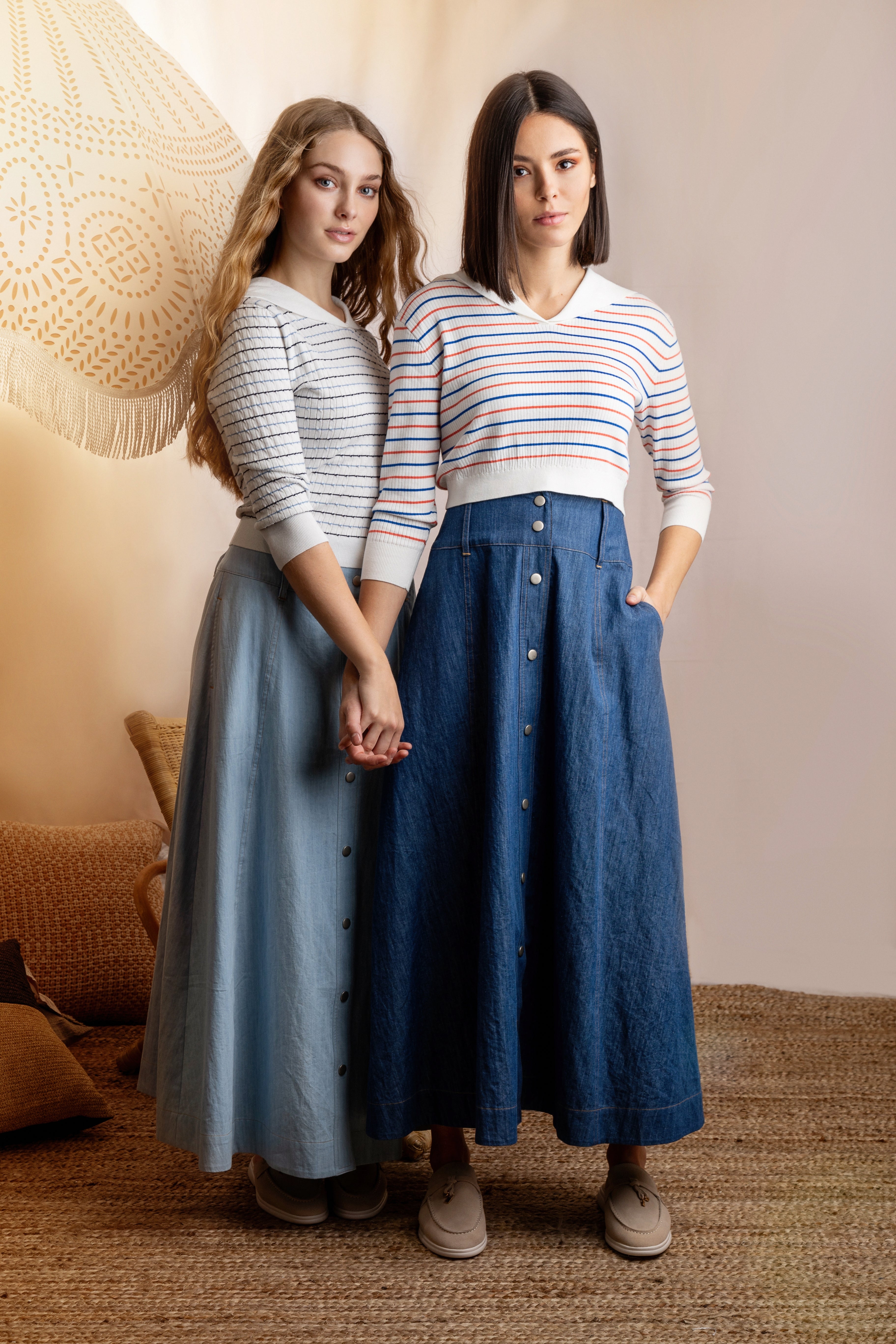 WHITE SAILOR CARDIGAN