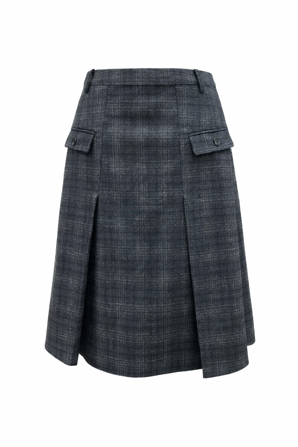 ELYRE PLEAT SKIRT SHORT