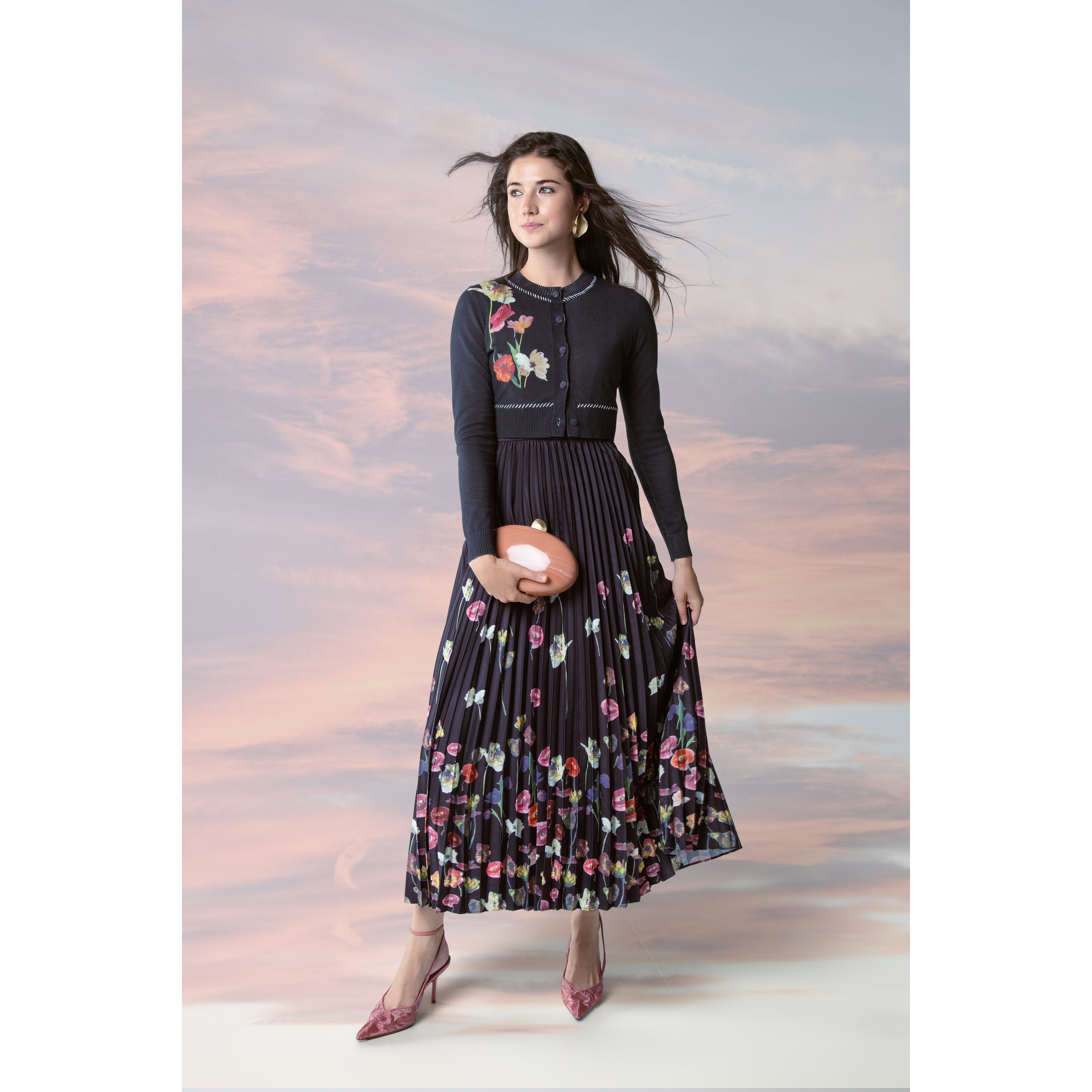 FLORAL ARIA JUMPER