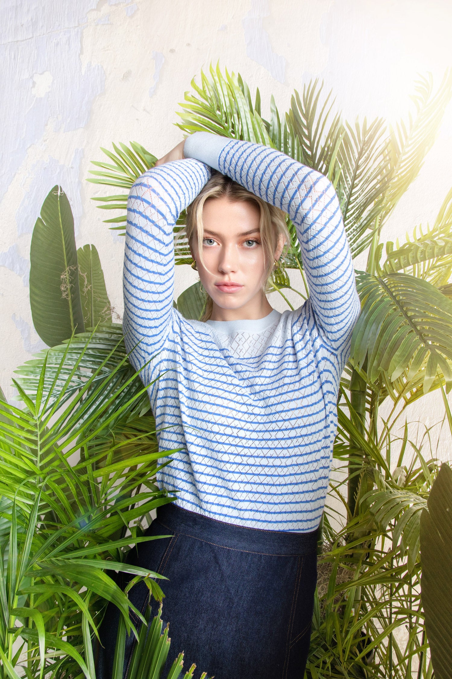 ELARA STRIPE SWEATER