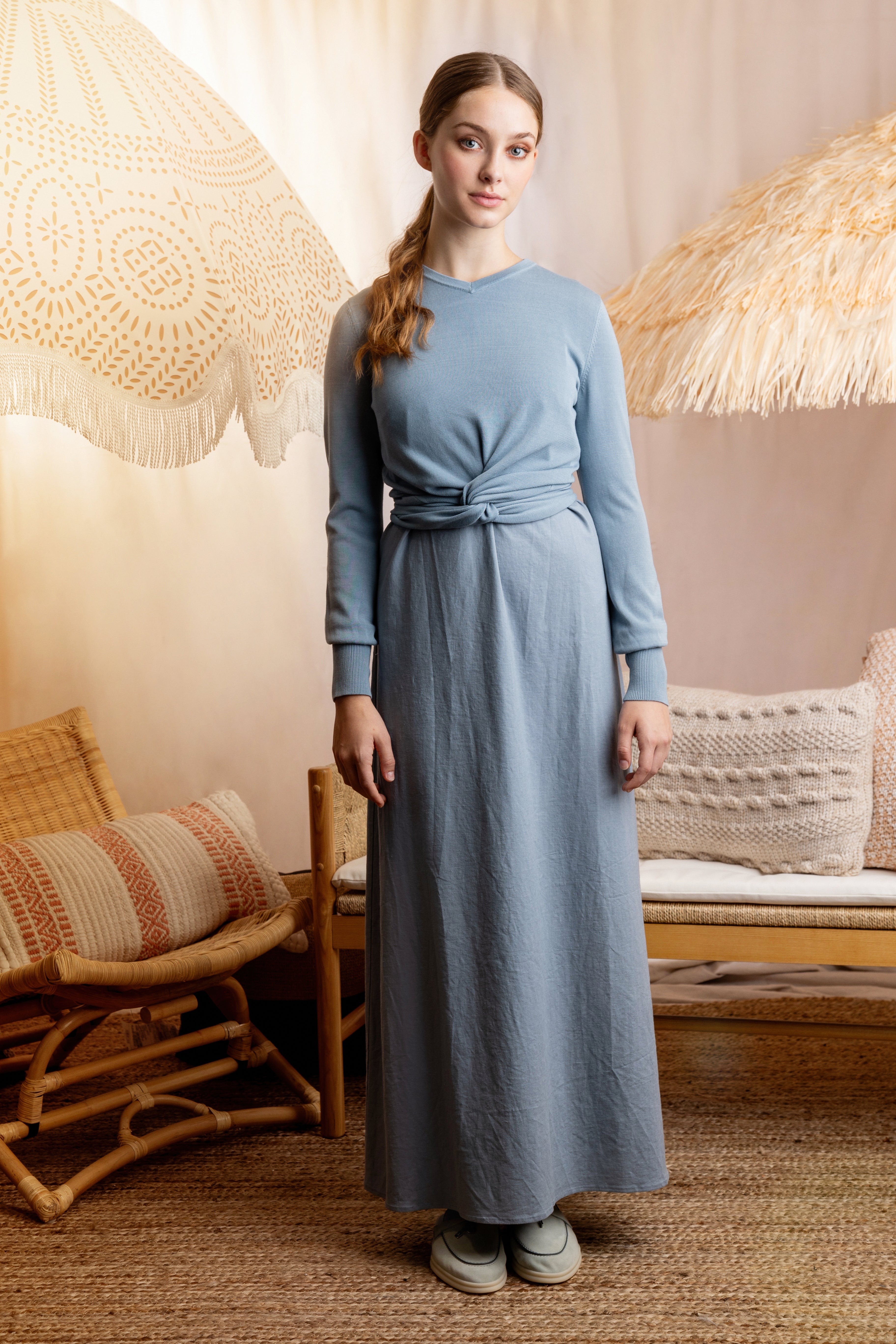 ICE MELT SLEEVELESS DRESS