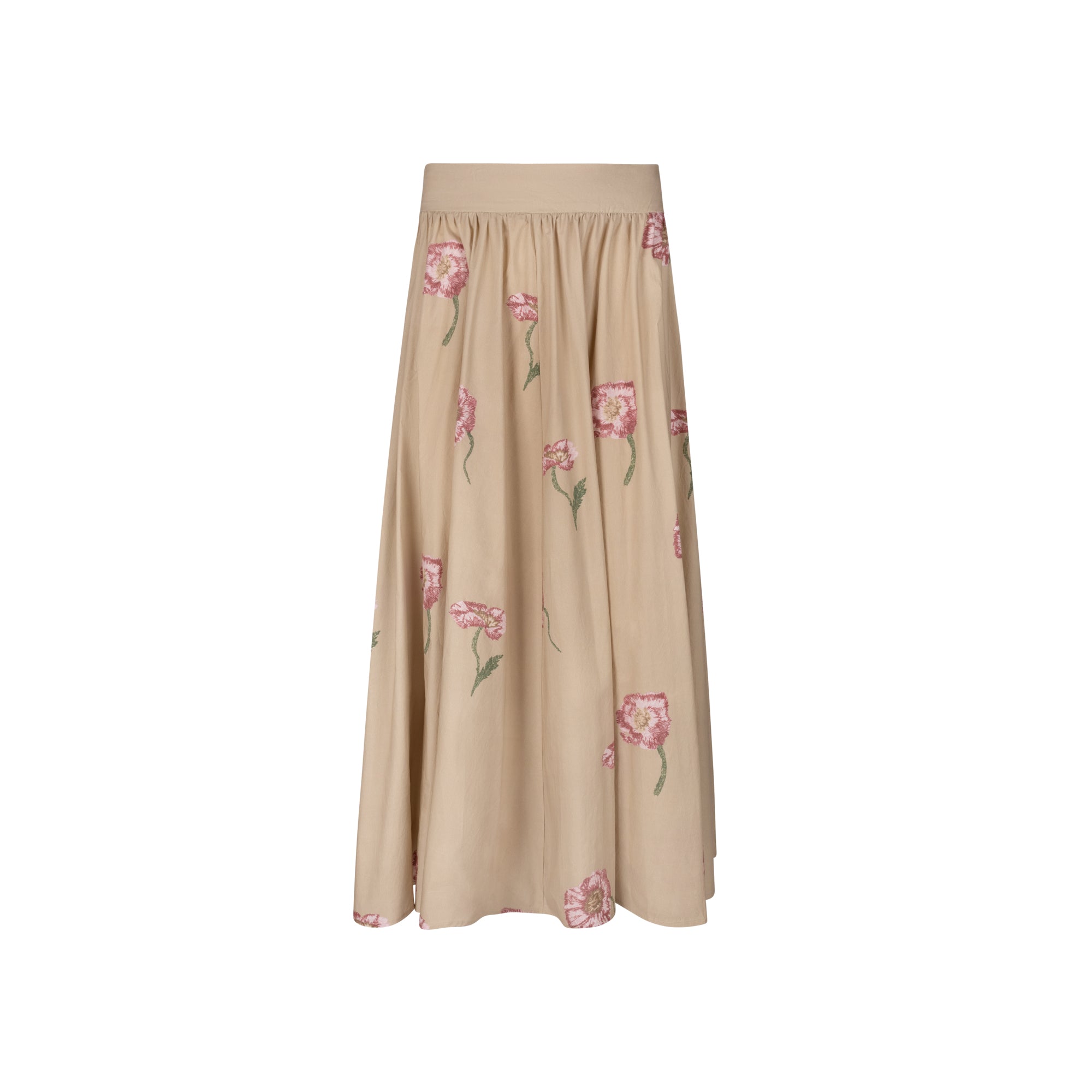 TAN CAMELIA SKIRT